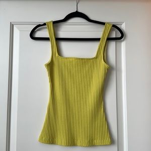 Square neck tank